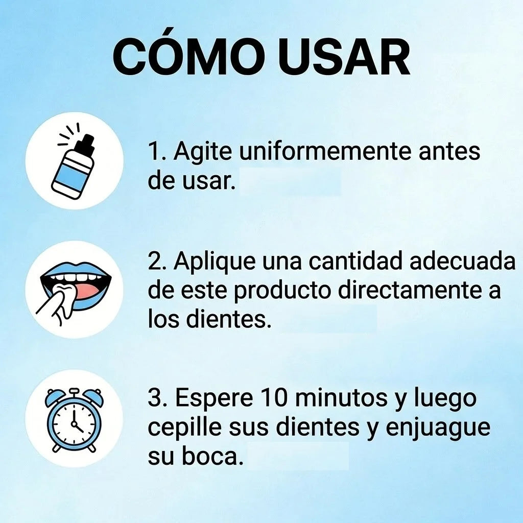 HydroDent™ Elimina la Placa Dental y Blanquea tus Dientes