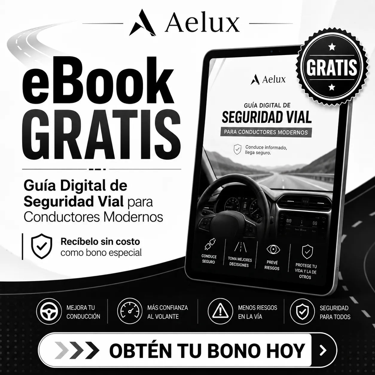 eBook Digital GRATIS: Guía Digital de Seguridad Vial para Conductores Modernos