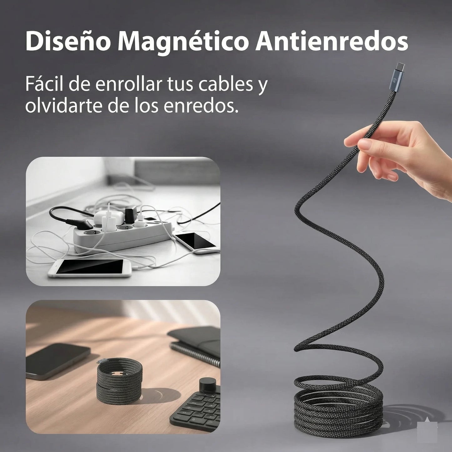 MAGCABLE™ CABLE MAGNÉTICO ANTIENREDOS