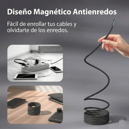 MAGCABLE™ CABLE MAGNÉTICO ANTIENREDOS