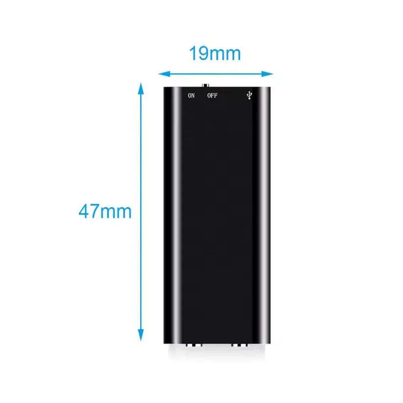 GhostVoice™  Mini grabadora de voz espía portátil